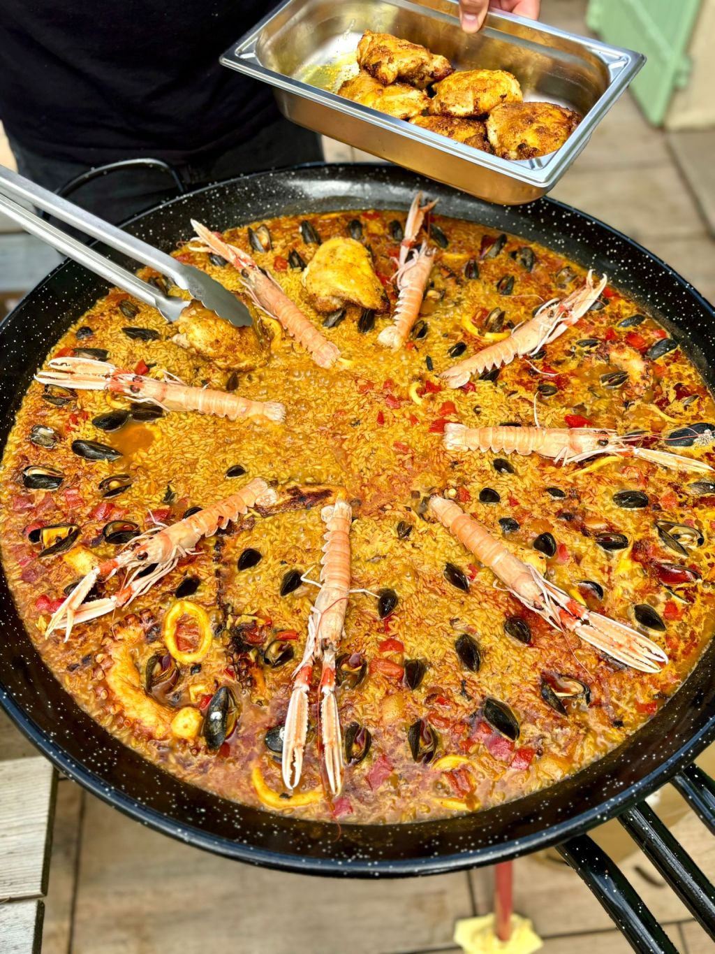 Une paëlla pour votre&nbsp;baptême